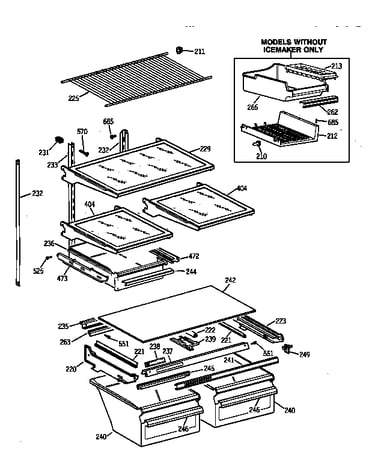 Shelf parts