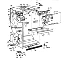 GE TBX22VAZLRWW cabinet parts diagram