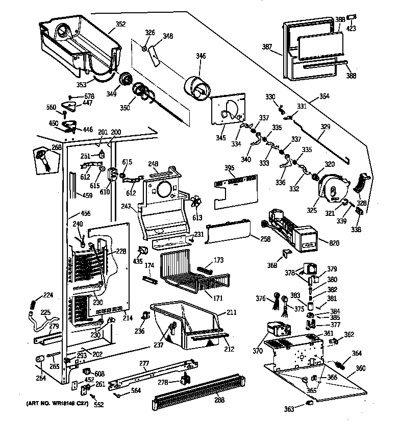 Freezer section