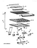 Compartment separator parts
