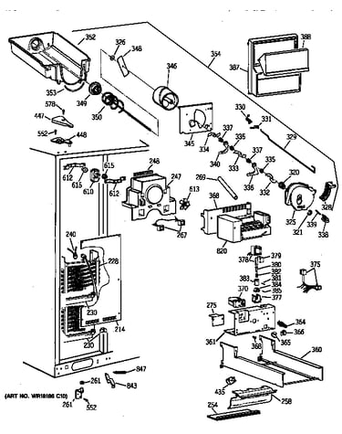 Freezer section
