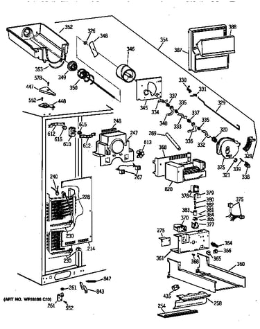 Freezer section