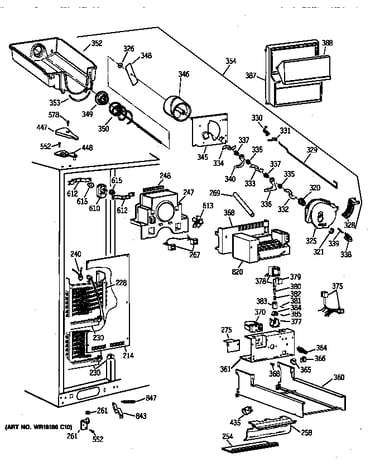 Freezer section