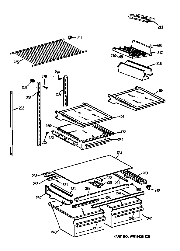 SHELF PARTS