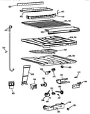 Compartment separator parts