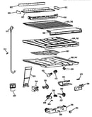 Compartment separator parts