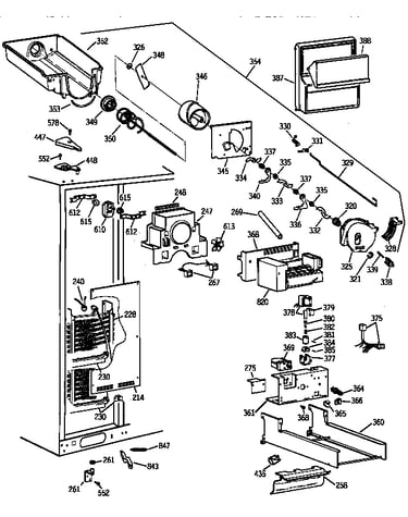 Freezer section