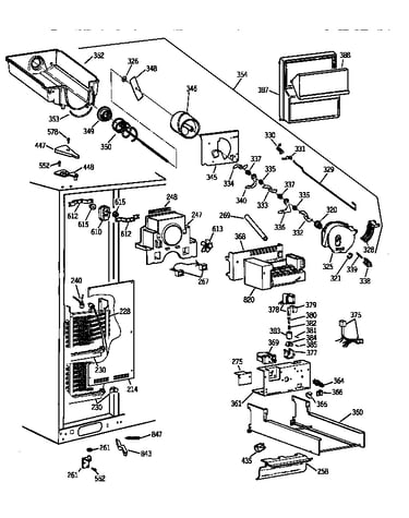 Freezer section