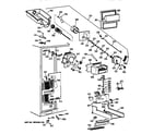 GE TPK24PFZCAA freezer section diagram