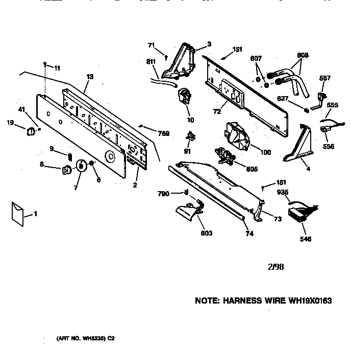 Controls & backsplash