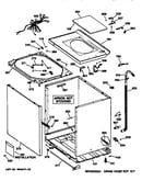 Cabinet, cover & front panel