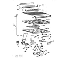 Hotpoint CTG25GAYFRWW compartment separator diagram