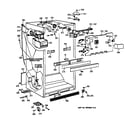 Kenmore 36378562893 cabinet parts diagram