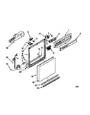 Frame and console