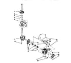 Kenmore 11028299890 motor and pump diagram