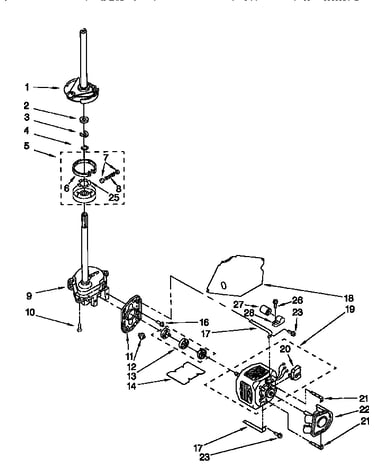 Motor and pump