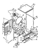 Dryer cabinet and motor