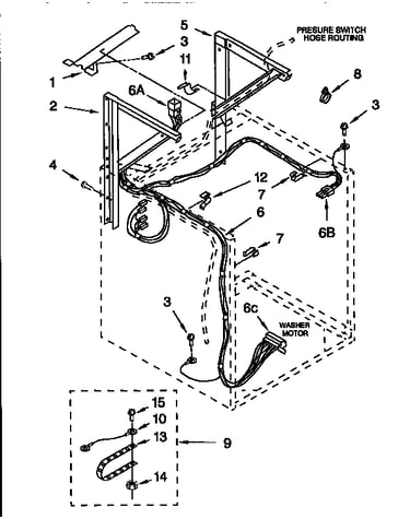 Dryer support and washer