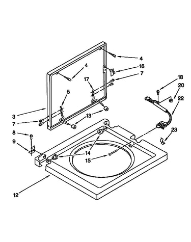 Washer top and lid