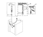 Whirlpool LTE5243DZ0 washer water system diagram