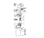 Kenmore 625348420 water softener diagram