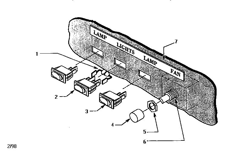 SWITCH ASSEMBLY H42HQW