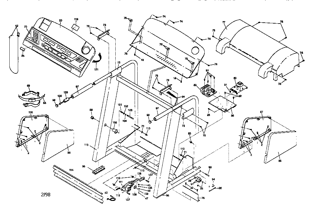 Console assembly