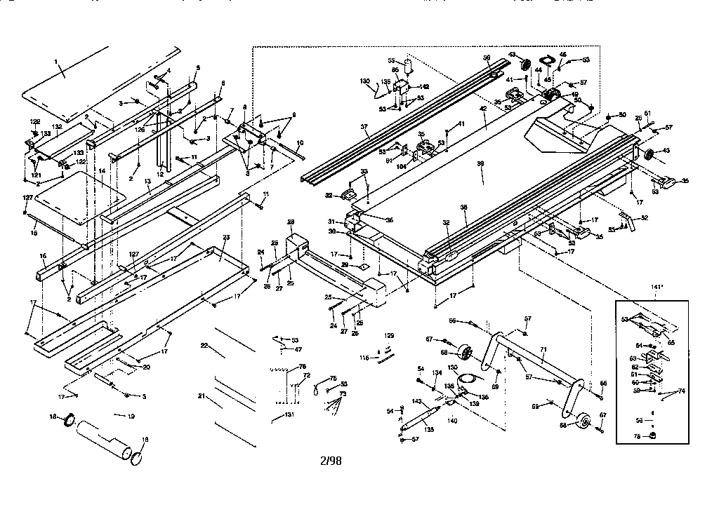 WALKING BOARD ASSEMBLY