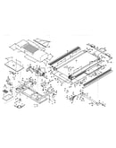Walking board assembly