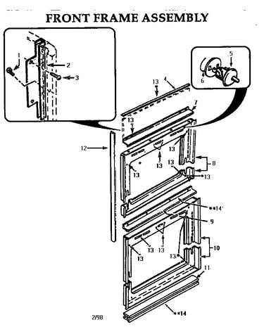 Front frame assembly
