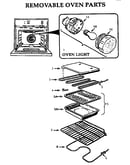 Removable oven parts