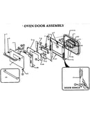 Oven door assembly