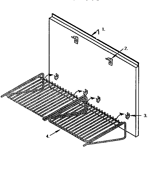 Keep hot shelf accessory