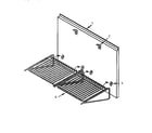 Thermador H36HQW keep hot shelf accessory diagram