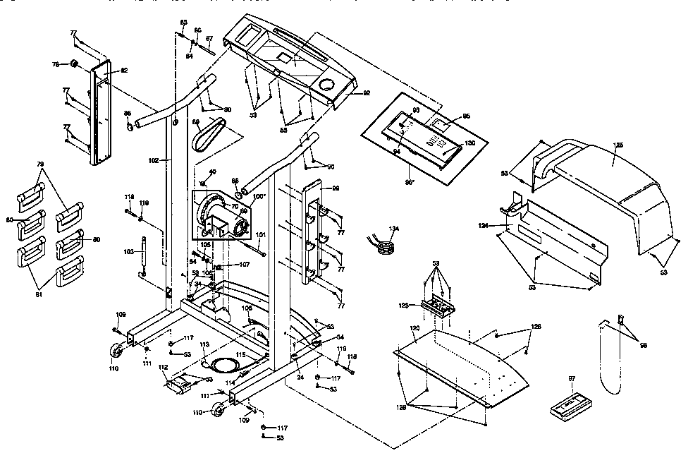 Console assembly