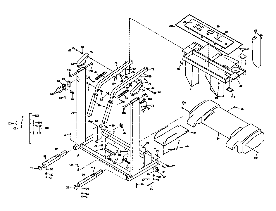 Console assembly