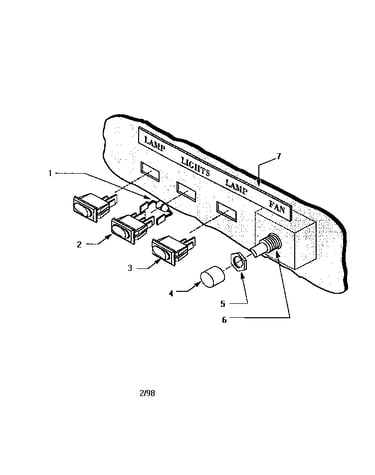 Switch assembly model h48hqs