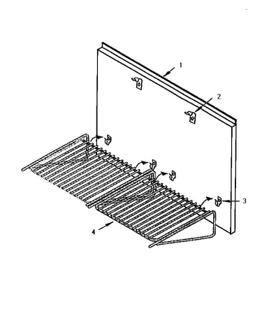 Keep hot shelf accessory