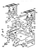 Burner section