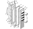 KitchenAid KSSC36MFS05 freezer door diagram