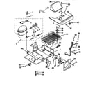 KitchenAid KSSC36MFS05 upper unit diagram