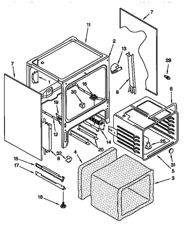 Oven chassis