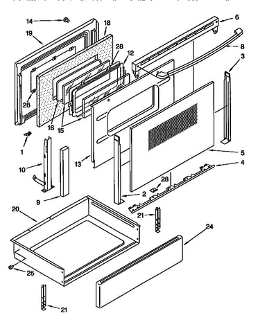 Door and drawer