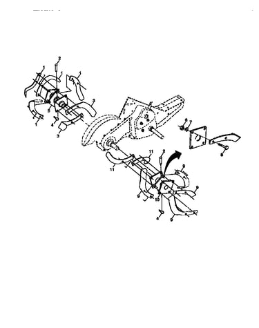 Tine assembly