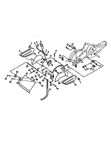 Tine shield