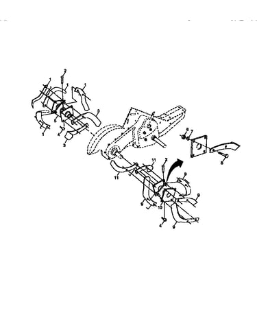 Tine assembly