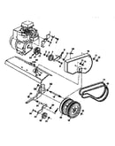 Belt guard and pulley assembly