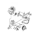 Belt guard and pulley assembly