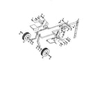 Craftsman 917292200 wheel and depth stake assembly diagram