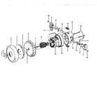 Hoover S3533 motor assembly diagram